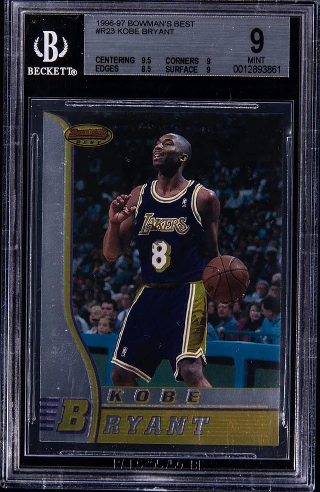 1996-97 Bowman's Best Kobe Bryant #123 card image