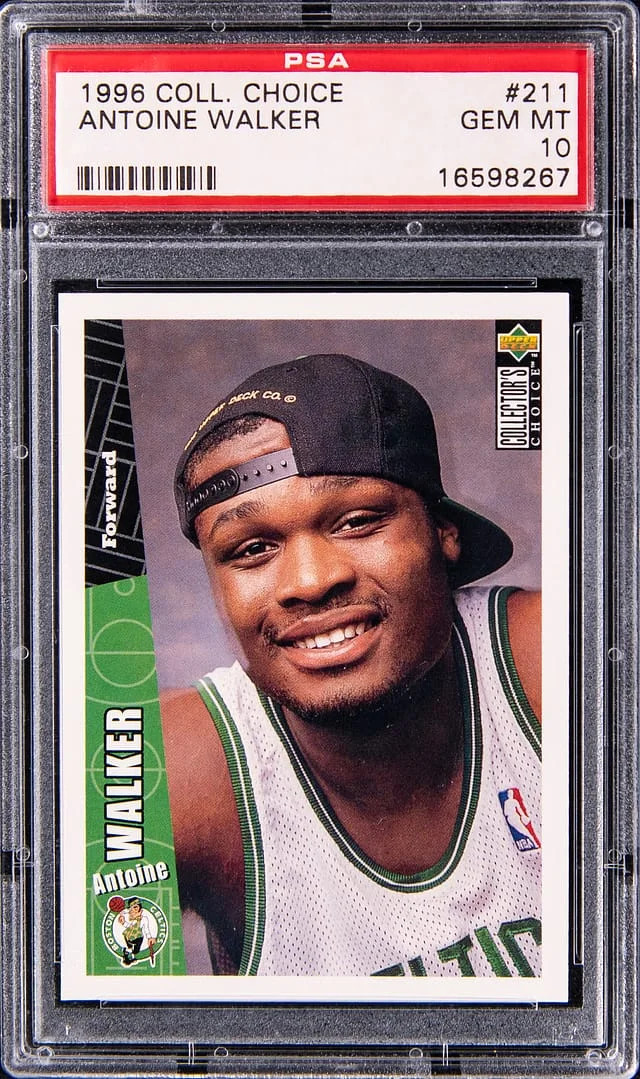 1996-97 Collector's Choice Antoine Walker #211 card image