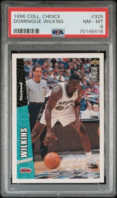 1996-97 Collector's Choice Dominique Wilkins #325 card image