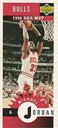 1996-97 Collector's Choice French Michael Jordan Mini-Cards #M11 card image