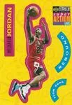 1996-97 Collector's Choice Italian Michael Jordan Super Action Stick 'Ums #S30 card image