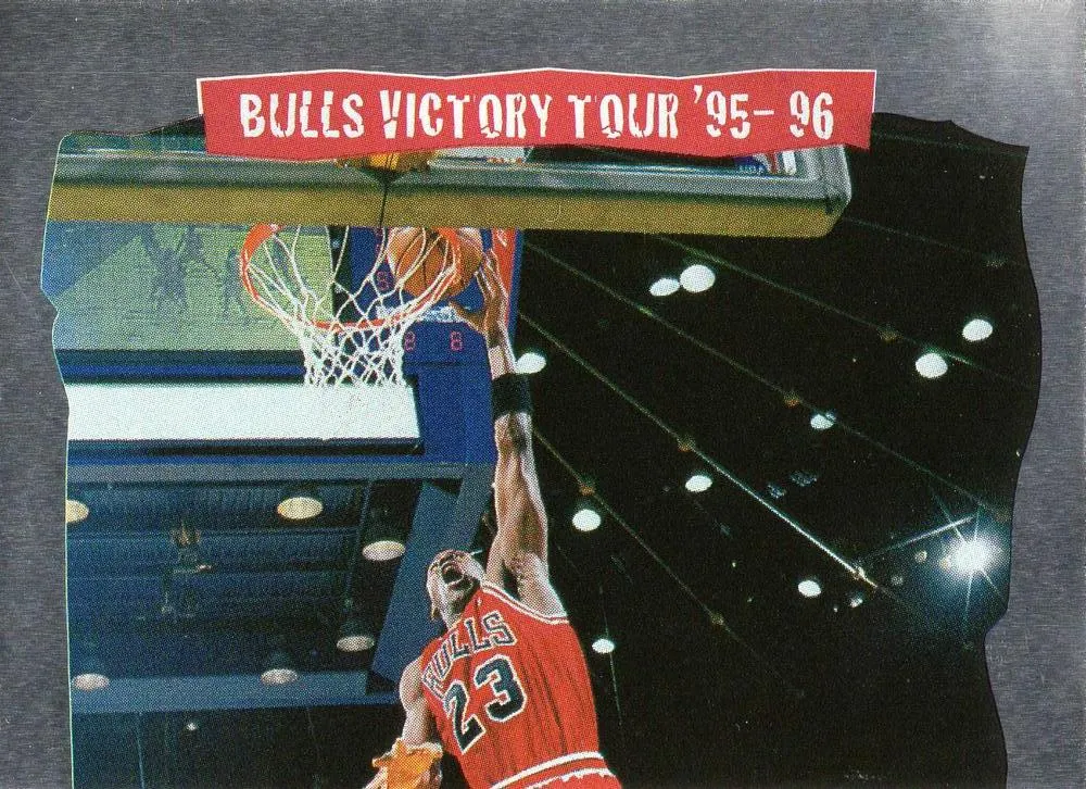 1996-97 Collector's Choice Italian Stickers Michael Jordan #88 card image