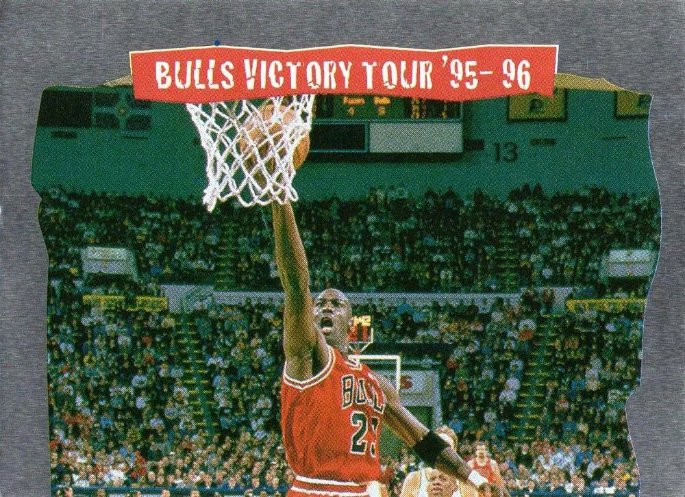 1996-97 Collector's Choice Italian Stickers Michael Jordan #90 card image