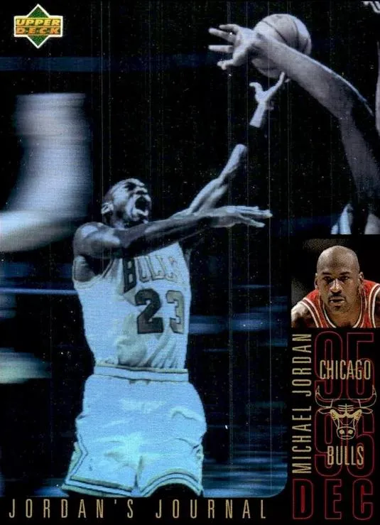 1996-97 Collector's Choice Japanese Michael Jordan Jordan's Journal #J2 card image