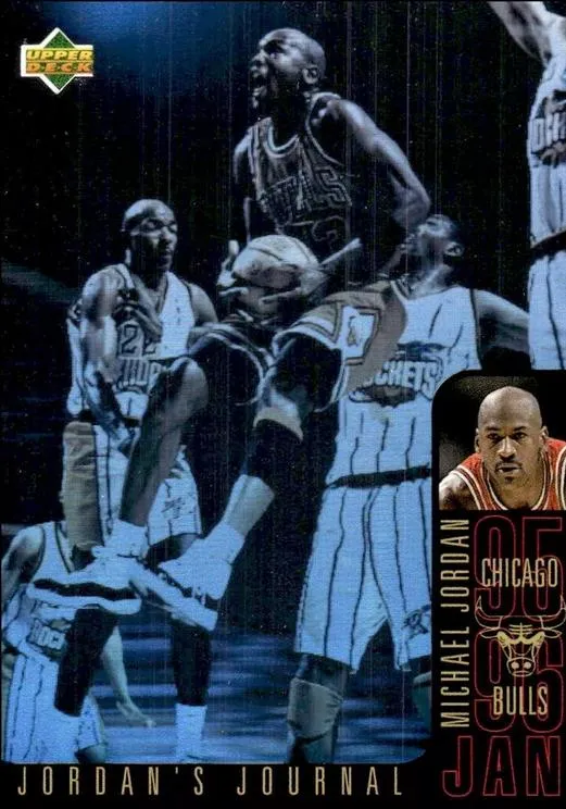 1996-97 Collector's Choice Japanese Michael Jordan Jordan's Journal #J3 card image