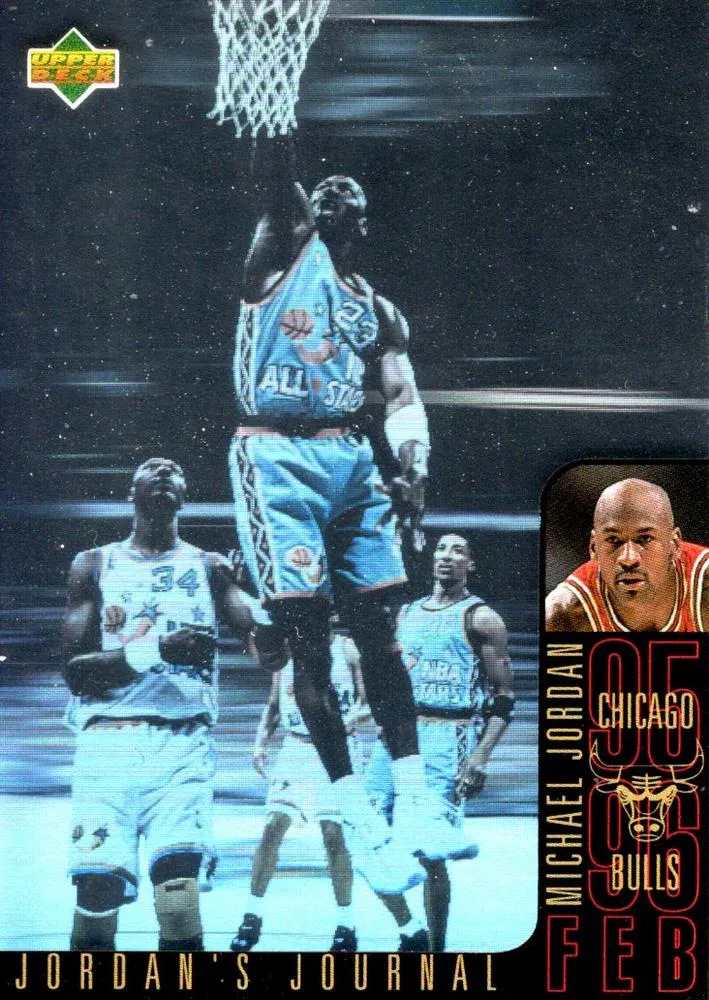 1996-97 Collector's Choice Japanese Michael Jordan Jordan's Journal #J4 card image