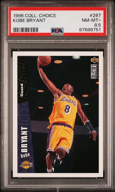 1996-97 Collector's Choice Kobe Bryant #267 card image