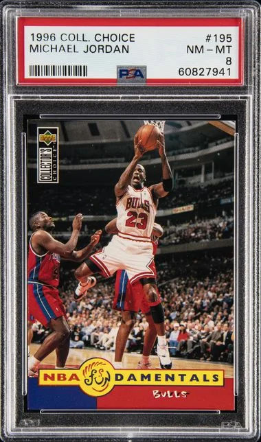 1996-97 Collector's Choice Michael Jordan #195 card image