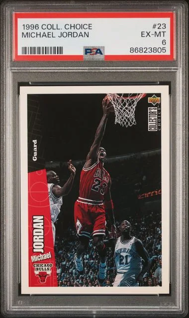 1996-97 Collector's Choice Michael Jordan #23 card image