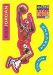 1996-97 Collector's Choice Spanish Michael Jordan Super Action Stick 'Ums #S30 card image