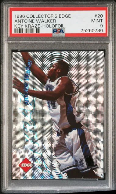 1996-97 Collector's Edge Key Kraze Holofoil Antoine Walker #20 card image
