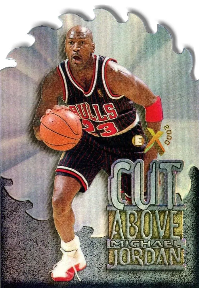 1996-97 E-X2000 Michael Jordan A Cut Above #5 card image