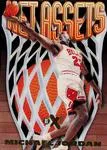 1996-97 E-X2000 Michael Jordan Net Assets #8 card image