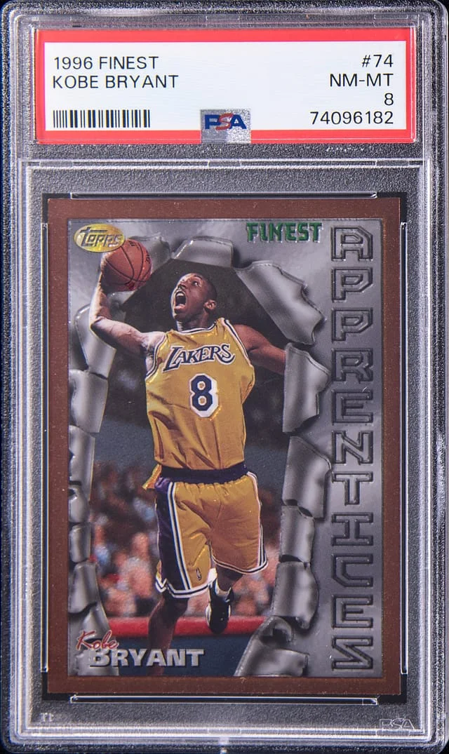1996-97 Finest Kobe Bryant #74 card image