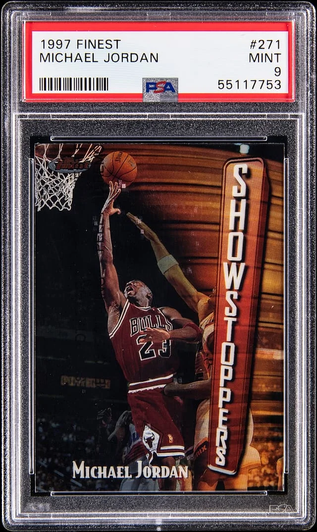 1996-97 Finest Michael Jordan #271 card image