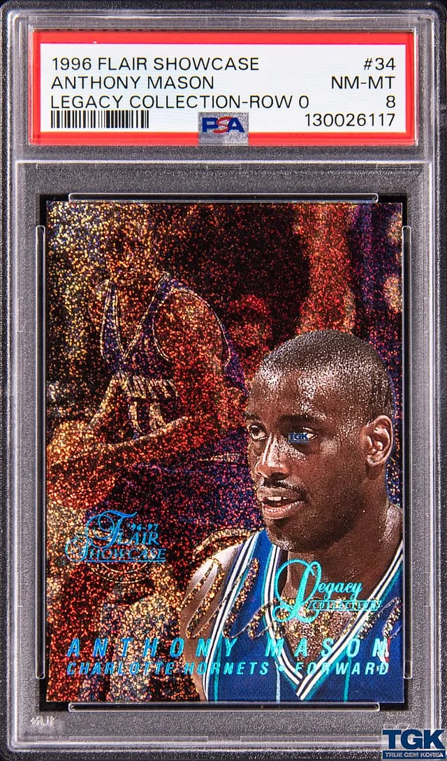 1996-97 Flair Showcase Anthony Mason Legacy Collection Row 0 #34 card image