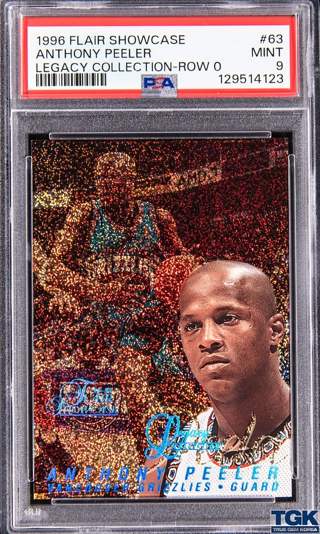 1996-97 Flair Showcase Anthony Peeler Legacy Collection Row 0 #63 card image
