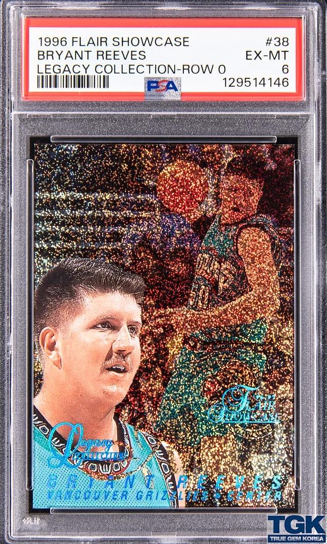 1996-97 Flair Showcase Bryant Reeves Legacy Collection Row 0 #38 card image