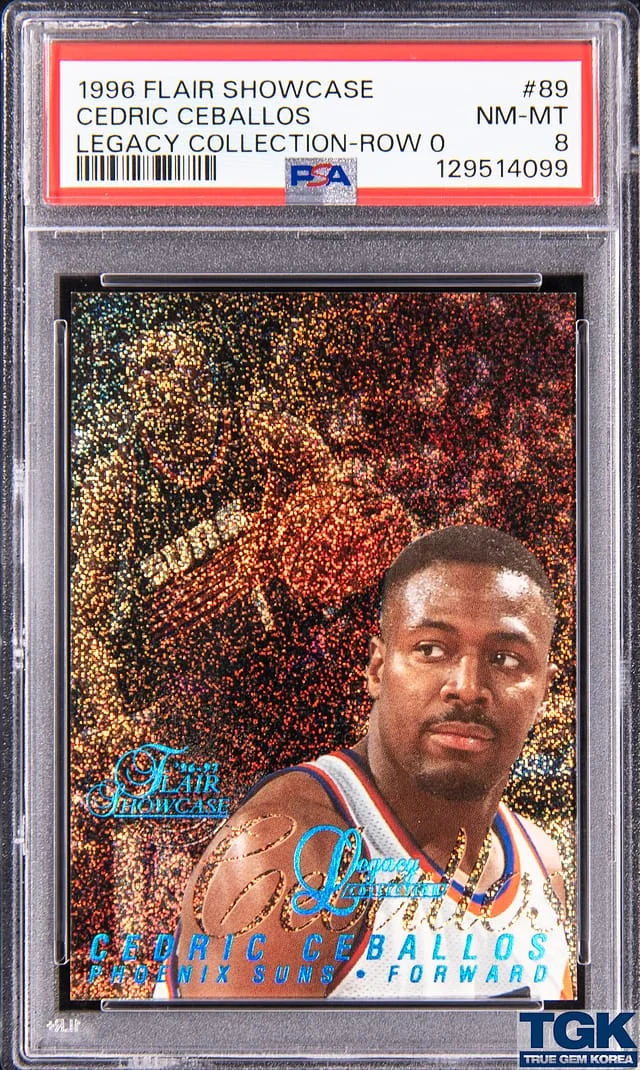 1996-97 Flair Showcase Cedric Ceballos Legacy Collection Row 0 #89 card image