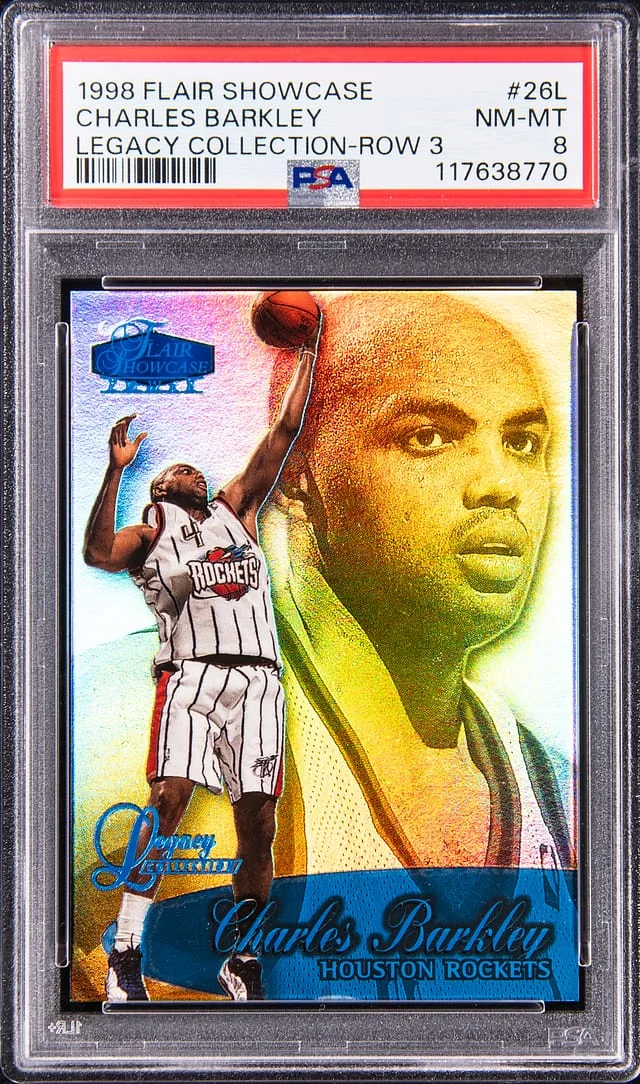 1996-97 Flair Showcase Charles Barkley Legacy Collection Row 3 #26L card image