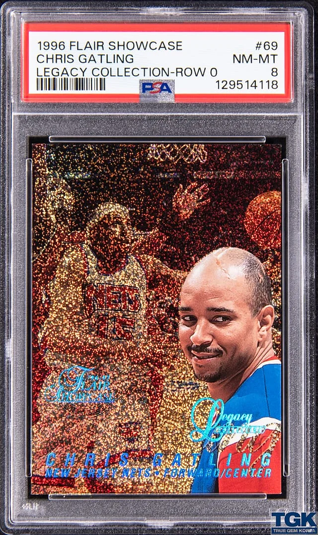 1996-97 Flair Showcase Chris Gatling Legacy Collection Row 0 #69 card image