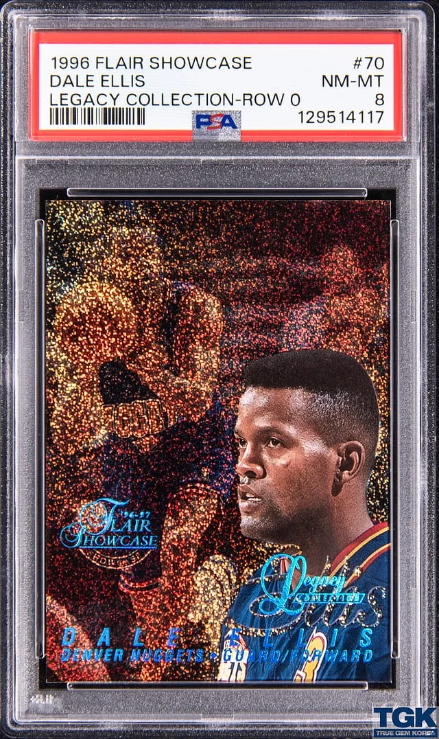 1996-97 Flair Showcase Dale Ellis Legacy Collection Row 0 #70 card image