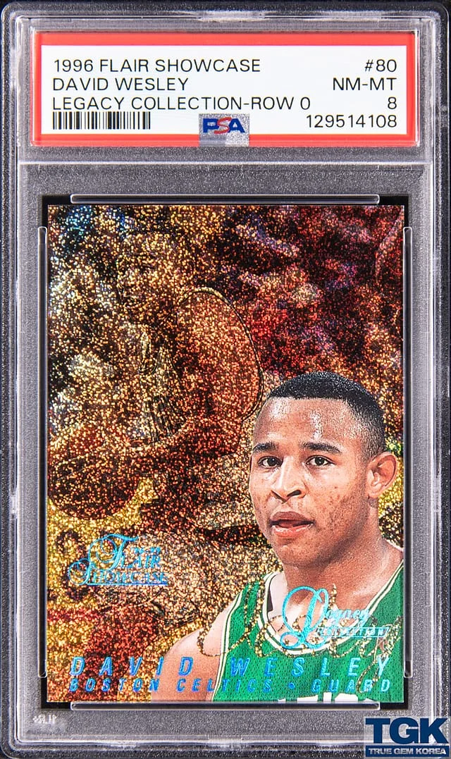 1996-97 Flair Showcase David Wesley Legacy Collection Row 0 #80 card image