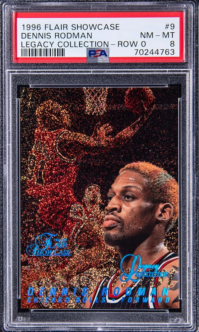 1996-97 Flair Showcase Dennis Rodman Row 0 #9 card image