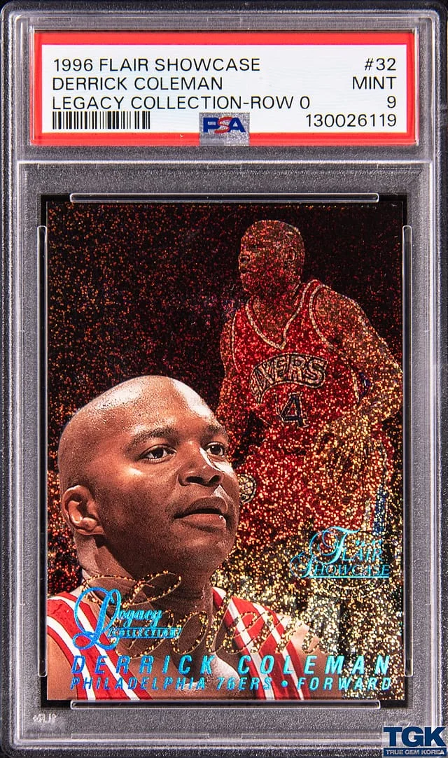 1996-97 Flair Showcase Derrick Coleman Legacy Collection Row 0 #32 card image