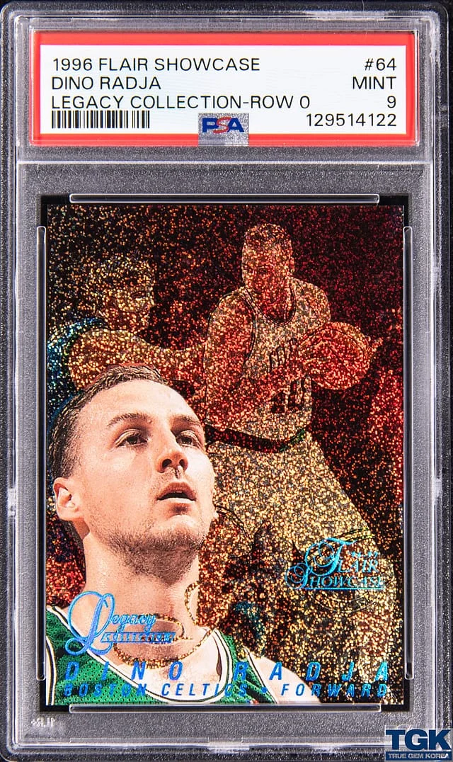1996-97 Flair Showcase Dino Radja Legacy Collection Row 0 #64 card image