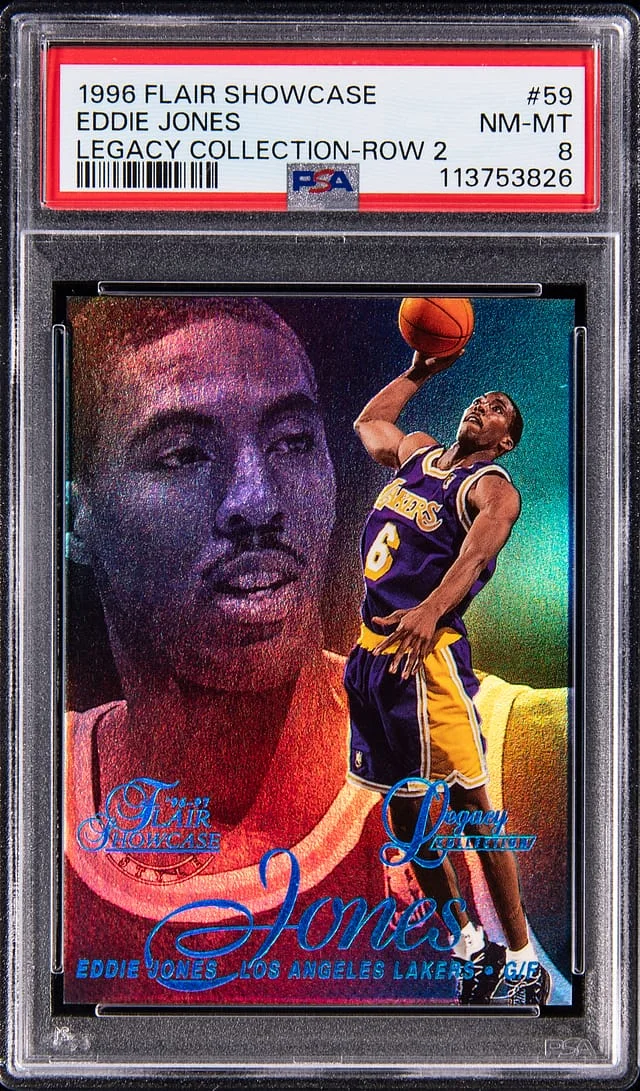 1996-97 Flair Showcase Eddie Jones Legacy Collection Row 2 #59 card image