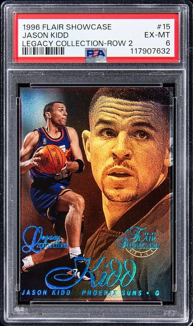 1996-97 Flair Showcase Jason Kidd Legacy Collection Row 2 #15 card image