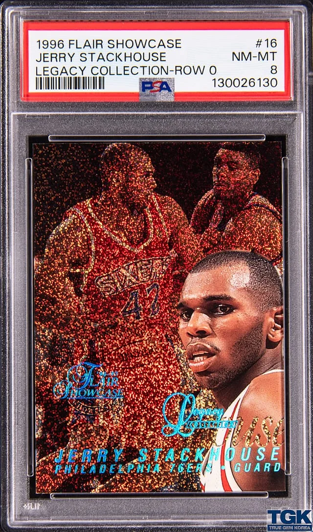 1996-97 Flair Showcase Jerry Stackhouse Legacy Collection Row 0 #16 card image