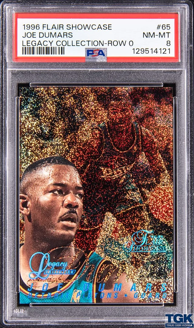 1996-97 Flair Showcase Joe Dumars Legacy Collection Row 0 #65 card image
