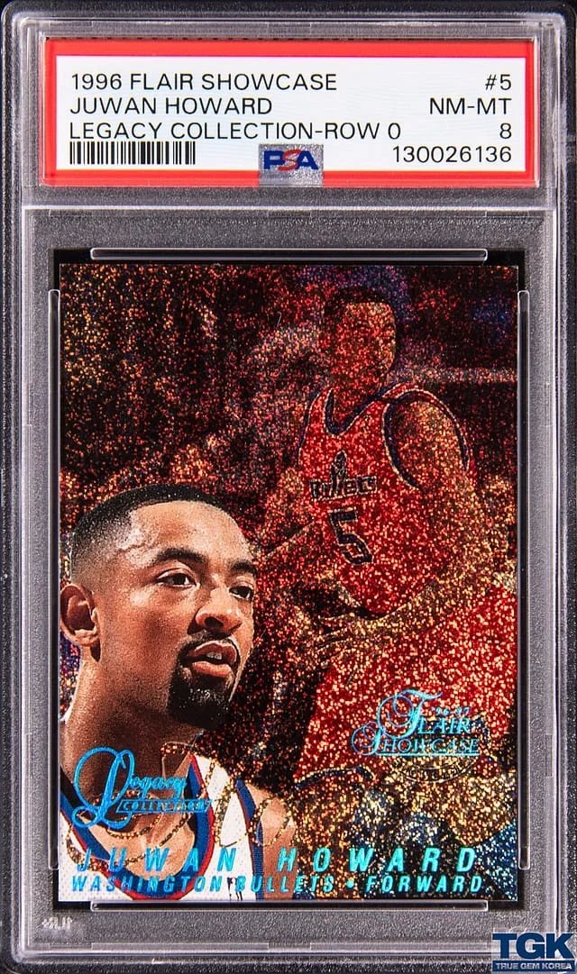 1996-97 Flair Showcase Juwan Howard Legacy Collection Row 0 #5 card image