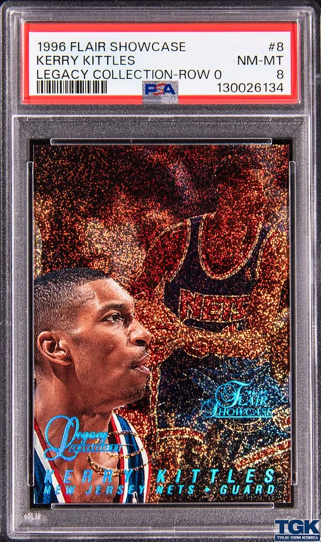 1996-97 Flair Showcase Kerry Kittles Legacy Collection Row 0 #8 card image