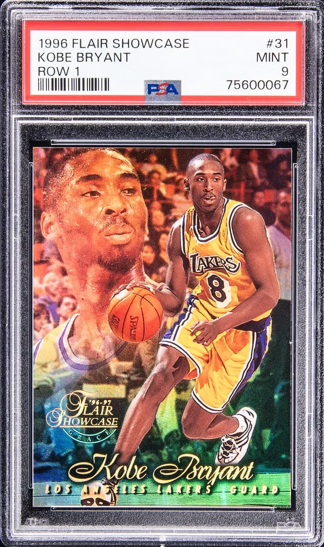 1996-97 Flair Showcase Kobe Bryant Legacy Collection Row 2 #31 card image