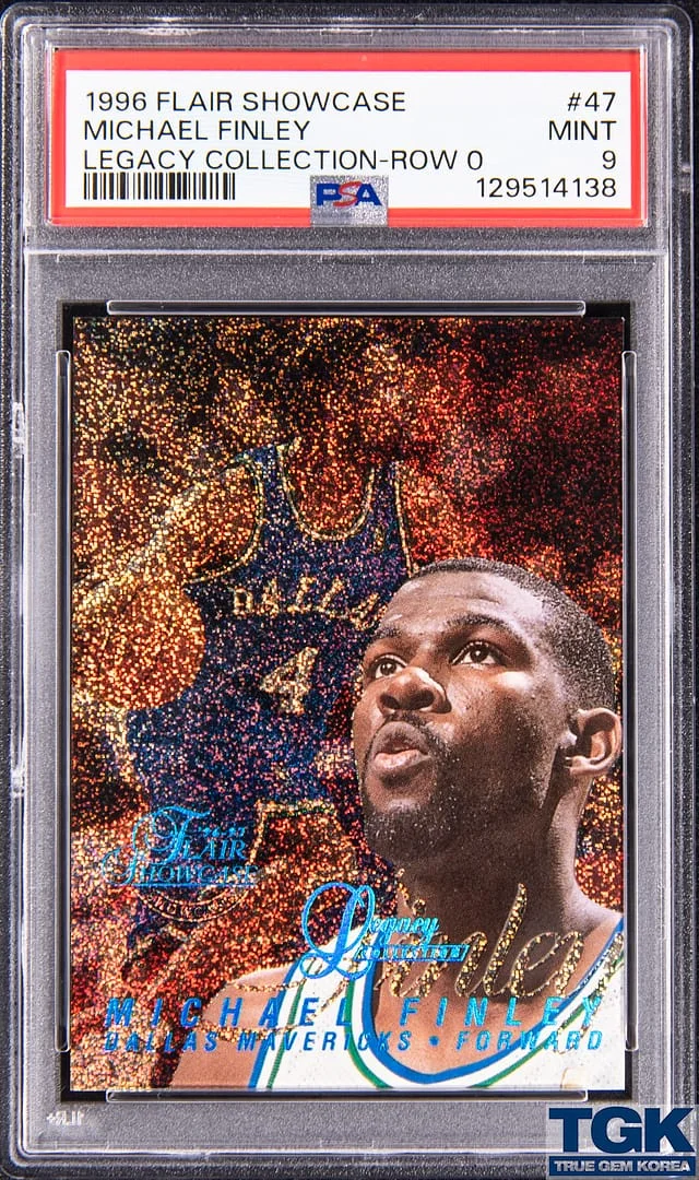 1996-97 Flair Showcase Michael Finley Legacy Collection Row 0 #47 card image