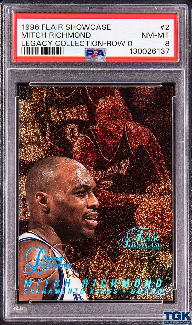 1996-97 Flair Showcase Mitch Richmond Legacy Collection Row 0 #2 card image
