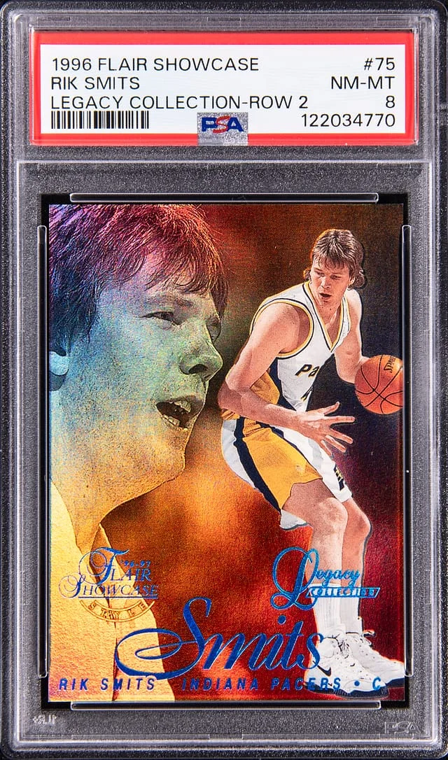 1996-97 Flair Showcase Rik Smits Legacy Collection Row 2 #75 card image