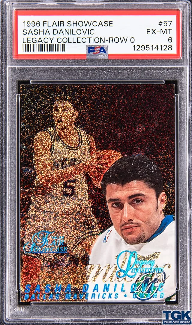 1996-97 Flair Showcase Sasha Danilovic Legacy Collection Row 0 #57 card image