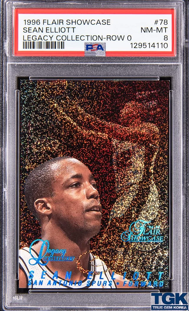 1996-97 Flair Showcase Sean Elliott Legacy Collection Row 0 #78 card image