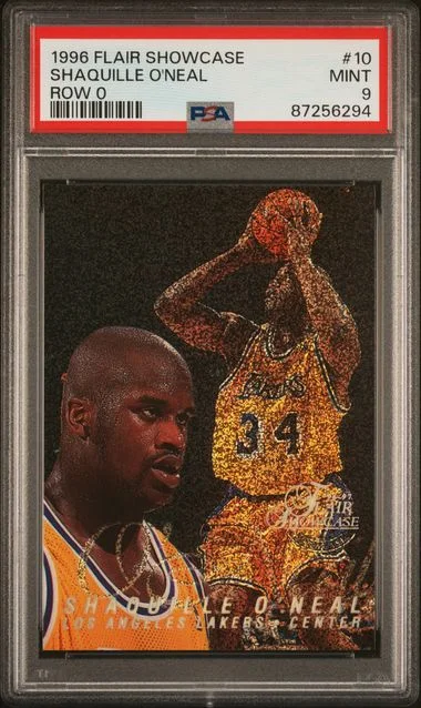 1996-97 Flair Showcase Shaquille O'Neal Row 0 #10 card image