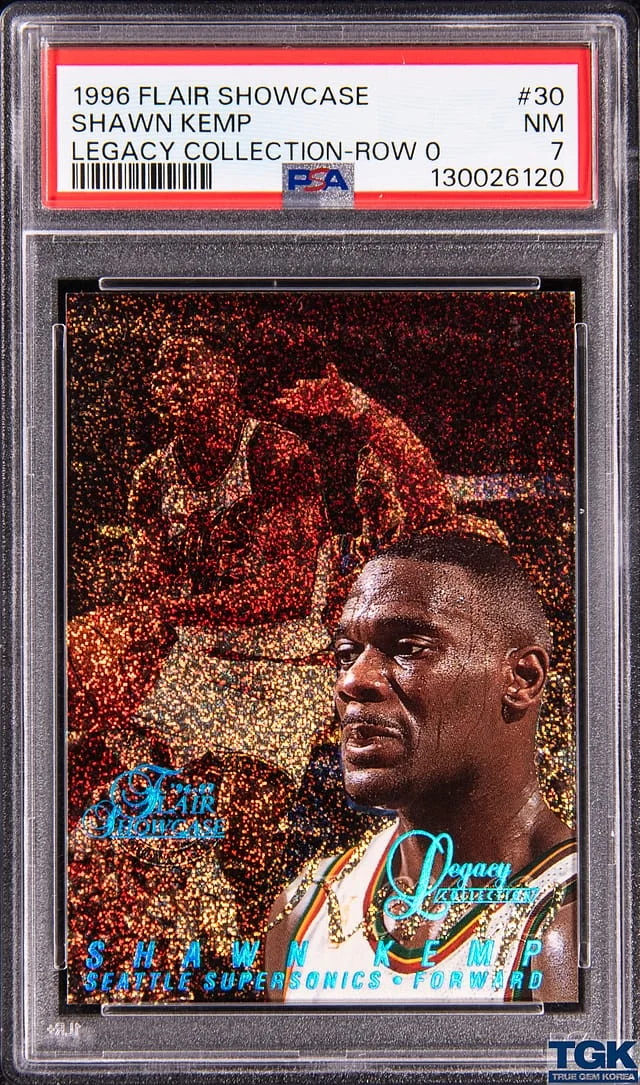 1996-97 Flair Showcase Shawn Kemp Legacy Collection Row 0 #30 card image