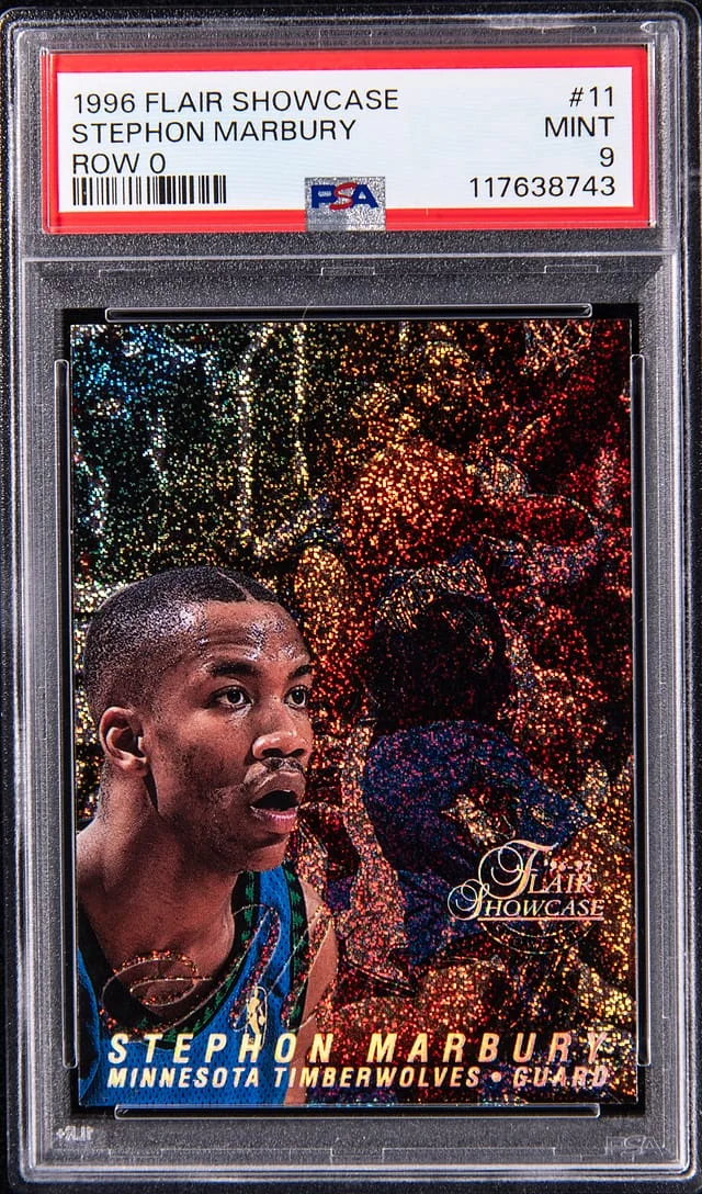 1996-97 Flair Showcase Stephon Marbury Row 0 #11 card image