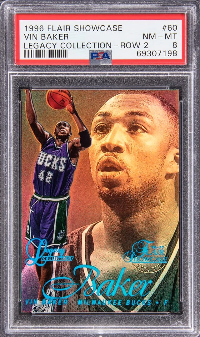 1996-97 Flair Showcase Vin Baker Legacy Collection Row 0 #60 card image
