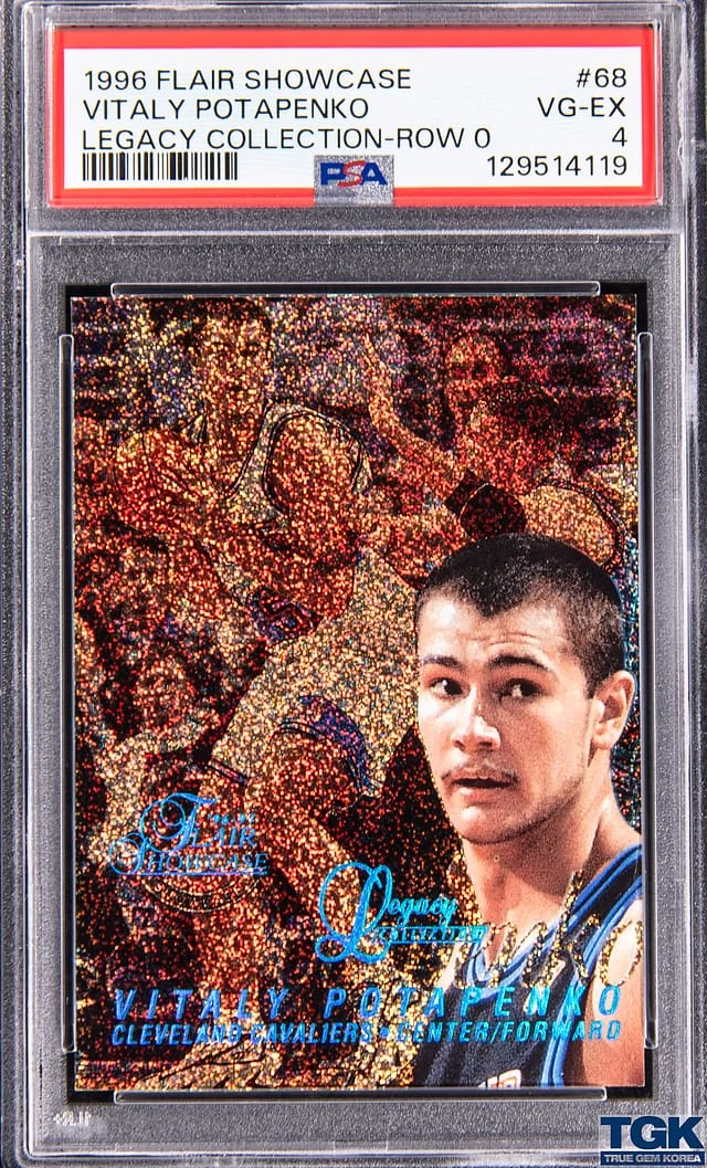 1996-97 Flair Showcase Vitaly Potapenko Legacy Collection Row 0 #56 card image