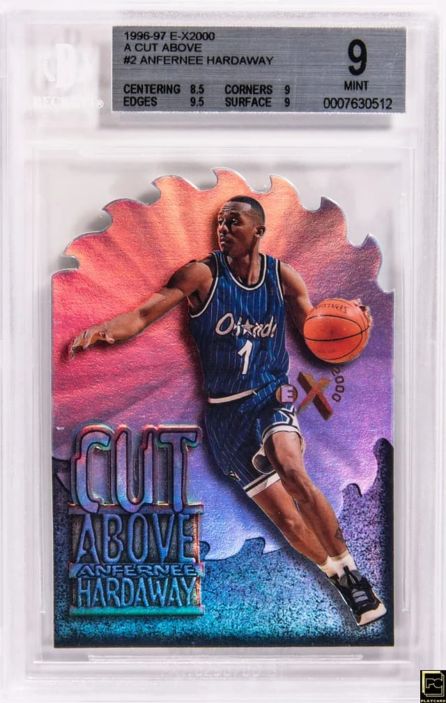 1996-97 Fleer Anfernee Hardaway E-X2000 A Cut Above #2 card image