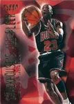 1996-97 Fleer European Michael Jordan Stackhouse's All-Fleer #4 card image