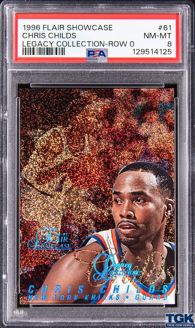 1996-97 Fleer Flair Showcase Chris Childs Legacy Collection Row 0 #61 card image